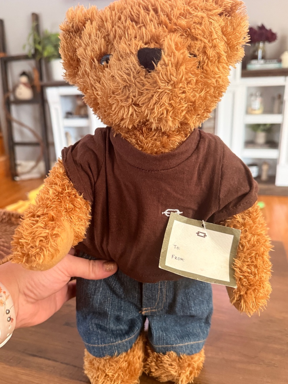 Nate Berkus BEARKUS Bear Teddy Linen n Things 2006 Plush Toy Cute Cuddly
